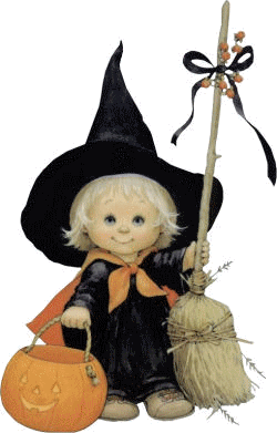 a halloween witch